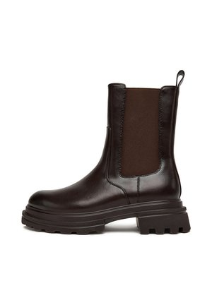 Jenny, CEO - Platform ankle boots - dark brown
