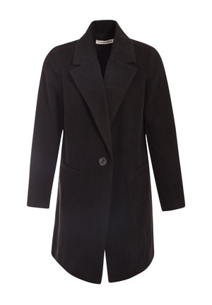 Klassischer Mantel - black