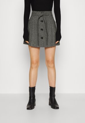 ONDULATO - Minijupe - black