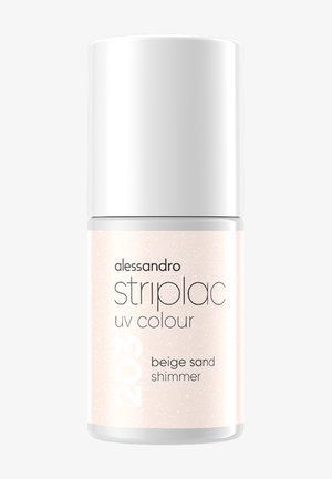 STRIPLAC UV COLOUR - Nail polish - beige sand shimmer