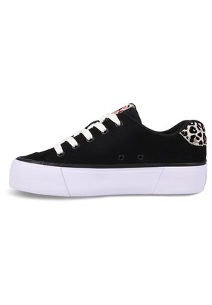 Sneakers low - lcp black crazy pink print