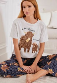 Next SHORT SLEEVE - Set lenjerie de noapte - ecru hamish