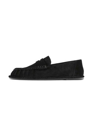 GATHERED LOAFERS - Mokkasiner - black