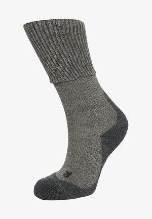 FALKE, TK1 Wool Trekking strong cushioning - Sportsocken - kitt mouline