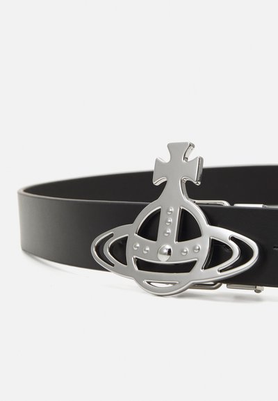 Vivienne Westwood LINE ORB BUCKLE BELT UNISEX - Gürtel - black