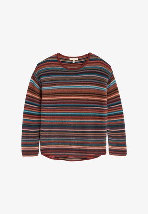 Seasalt Cornwall, SEASALT CORNWALL FRUITY JUMPER II - Pullover - orange - ripple marks dk terracotta mix