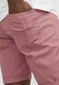 Jack & Jones STRICK ORIGINAL - Kratke hlače od trapera - mesa rose