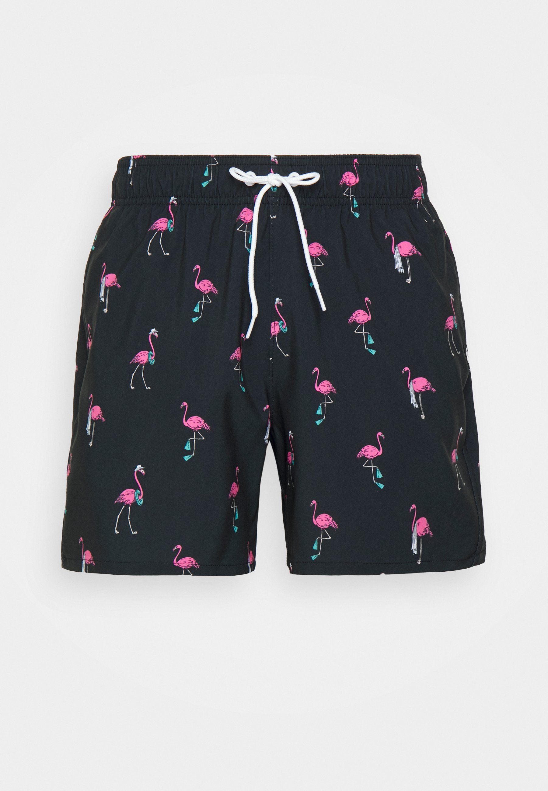 Hollister Co. IN GUARD 2 PACK - Shorts da mare - mint/black convo  multi/menta - Zalando.it