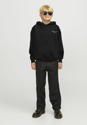 Jack & Jones Junior GEDRUCKT MINI - Mikina s kapucí - black
