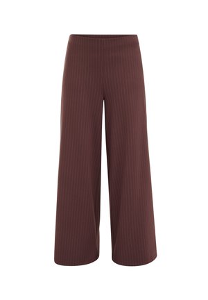WE Fashion, CURVE - Nohavice - cinnamon brown