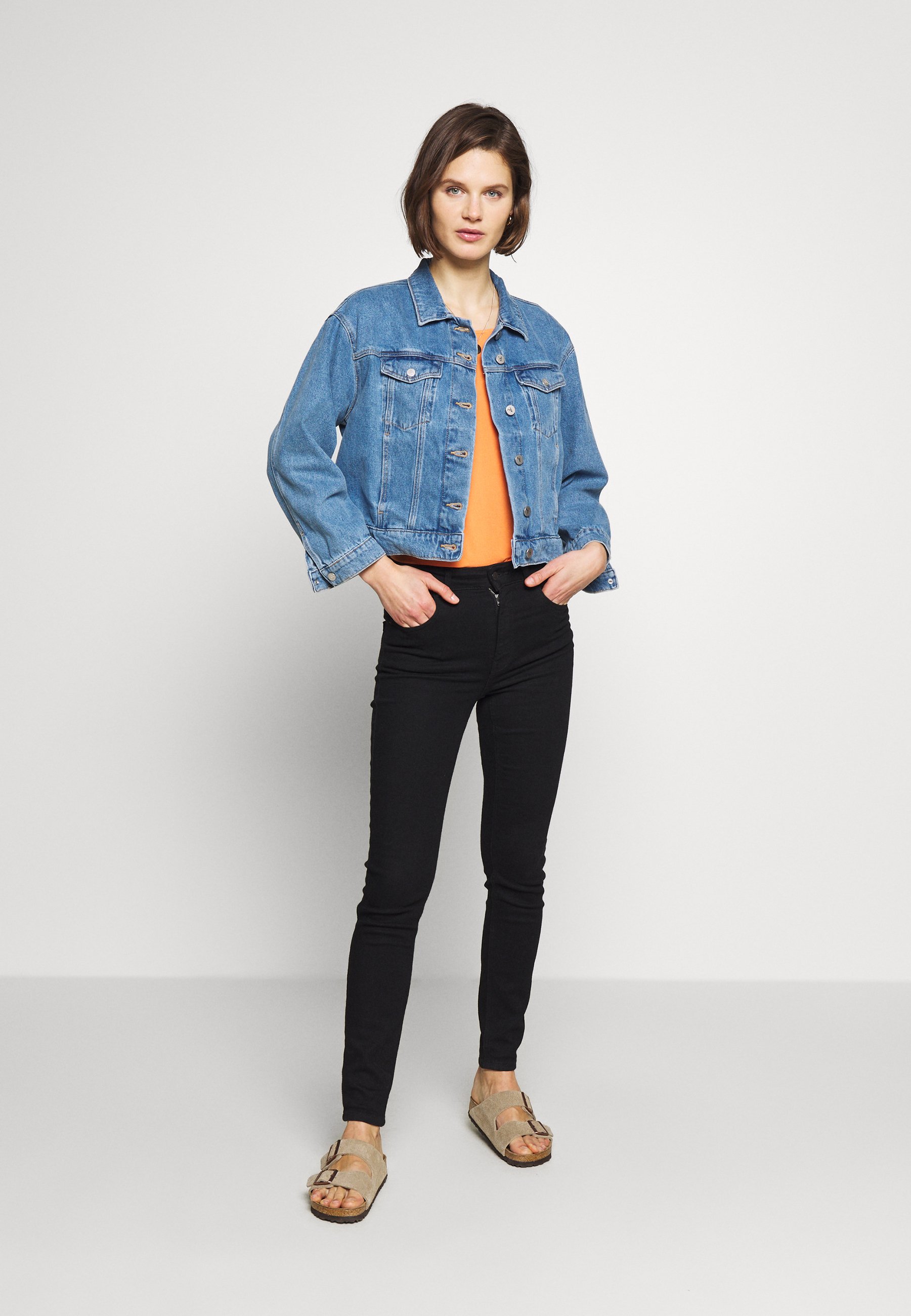 Esprit CORE RAYON CRÊP Bluser rust orange Zalando.no Esprit CORE RAYON CRÊP - Bluser - black