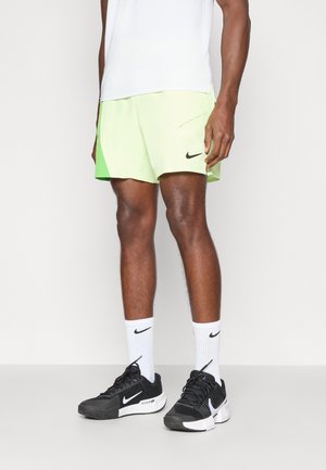 NIKECOURT SLAM SHORT  - Sports shorts - light liquid lime/mean green/black