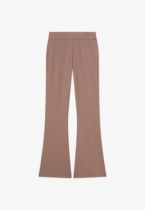Champion, CHAMPION FLARE LEGGINGS CHAMPION CORE HERITAGE PANTS - Pantalones - taupe