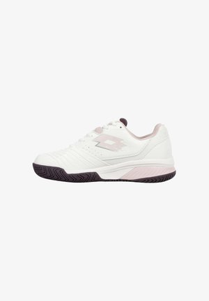 Lotto, RAPTOR HYPERPULSE 300 SPD W - Tennisschoenen voor alle ondergronden - all white hushed violet