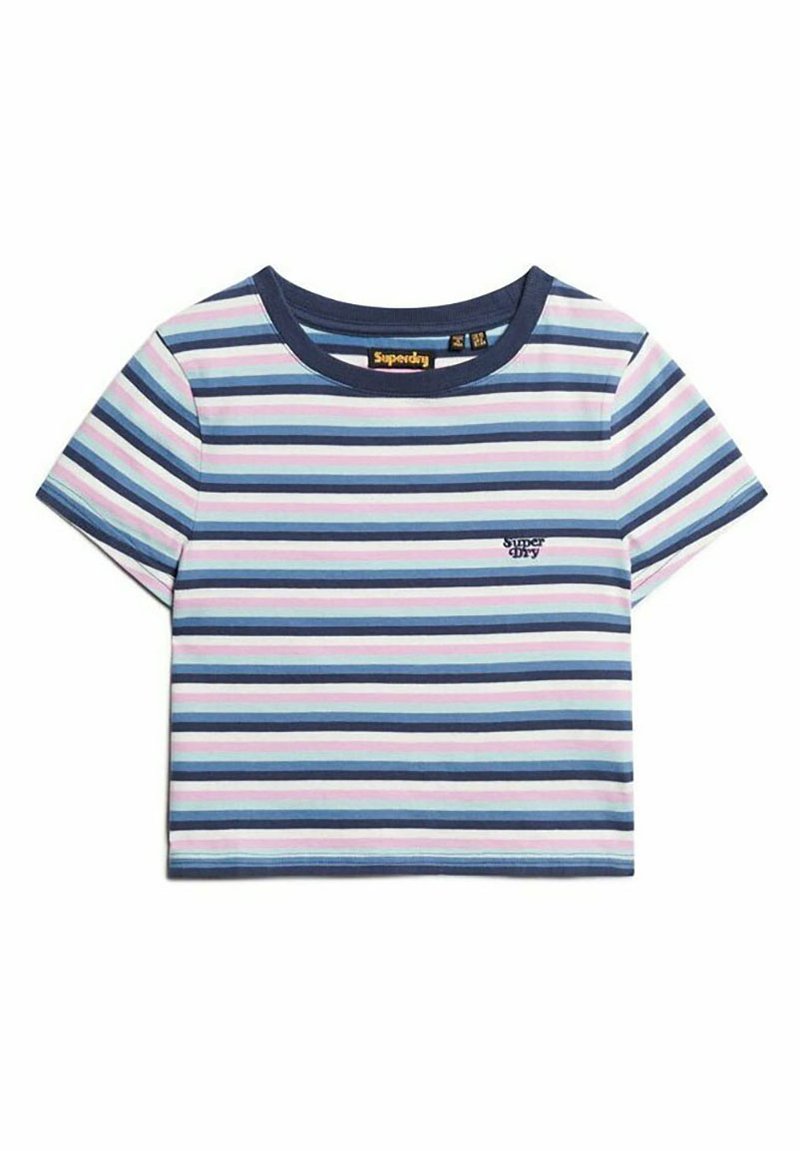 Superdry & Co T-shirt print paars Superdry & Co T-shirt print paars