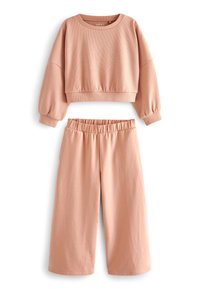 Next - CUFFED WIDE LEG JOGGERS SET - Trenirka - pink Miniaturna slika 1