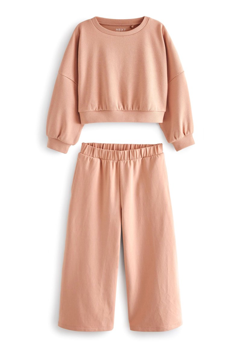 Next CUFFED WIDE LEG JOGGERS SET - Trainingspak - pink