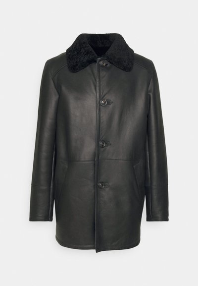 STUDIO ID BURGALESE - Leren jas - black