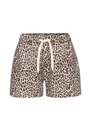 Jogginghose - beige leo
