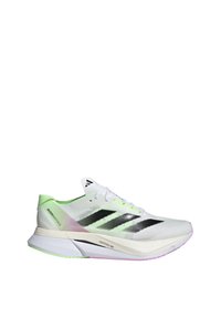 adidas Performance ADIZERO BOSTON 12 - Løbesko til landevejen - cloud white   core black   green spark