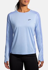 Brooks SPRINT FREE LONG SLEEVE 2.0 - Ilgarankovis viršutinės dalies drabužis - lt lavender blue lavender