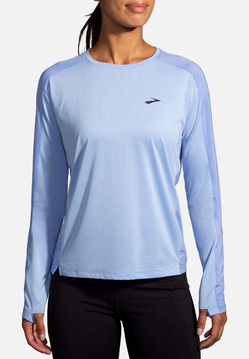 Brooks SPRINT FREE LONG SLEEVE 2.0 - Ilgarankovis viršutinės dalies drabužis - lt lavender blue lavender