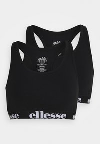Ellesse - MOLIA 2 PACK - Brassière - black Image miniature 1