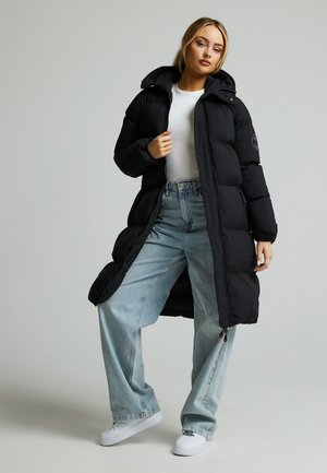 ALORA LONGLINE PUFFER JACKET - Winter coat - jet black