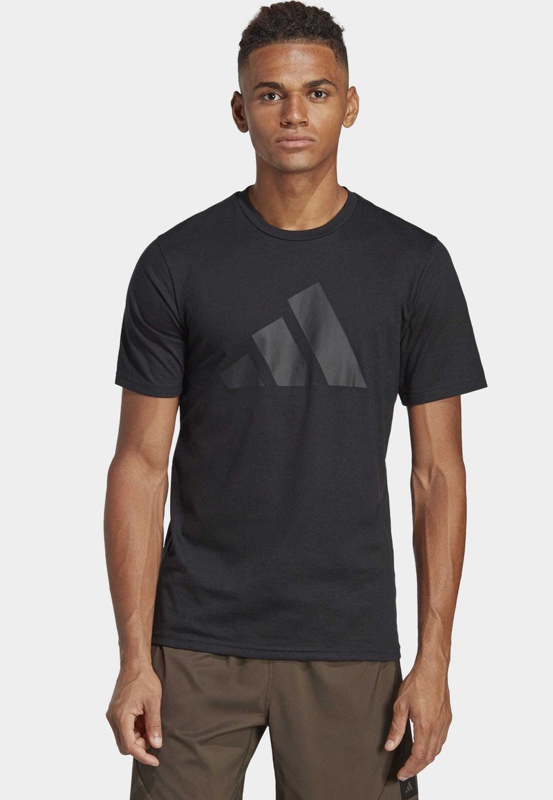 adidas Performance ESSENTIALS FEELREADY - Športové tričko - black black