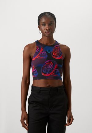 Dresy národného tímu - black/challenge red/vivid purple