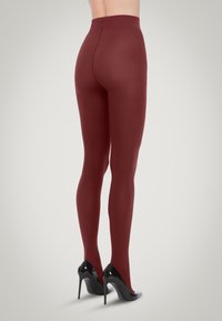 Wolford DE LUXE COMFORT - Strumpbyxor - chianti