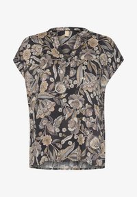 Atlasīts, grey flower w foil