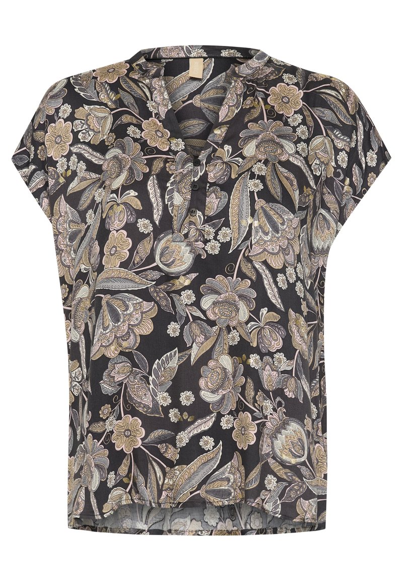 culture Blouse donkergrijs