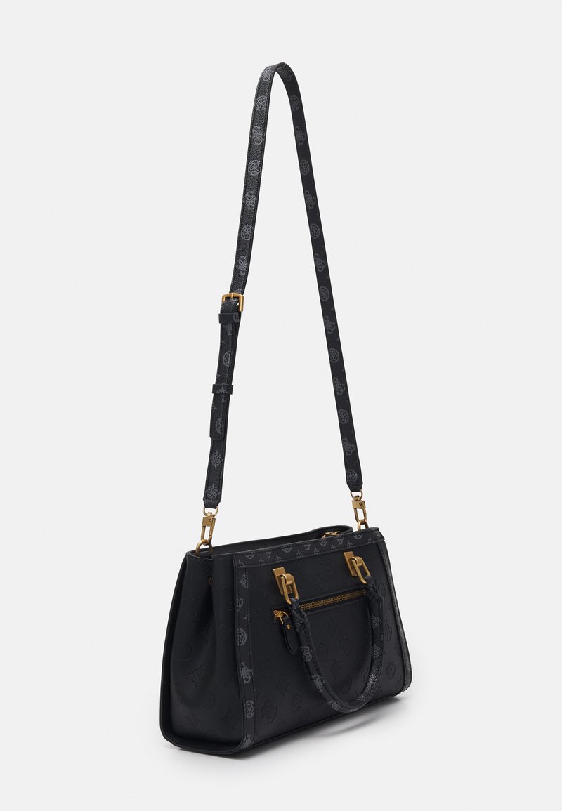 Damen Handtaschen | Guess ABEY GIRLFRIEND SATCHEL Handtasche blackout wash/schwarz - ST77711 Damen Handtaschen | Guess ABEY GIRLFRIEND SATCHEL Handtasche blackout wash/schwarz - ST77711