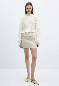 Mango EXPEN - Košilová halenka  - off-white