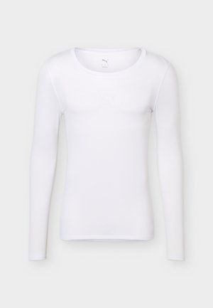 Puma, TEAMLIGA26 BASELAYER TEE - Top s dlhým rukávom - white