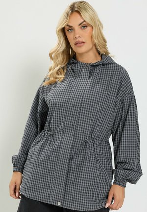 Yours Clothing, PLUS SIZE JACKETS - Abrigo corto - dark grey