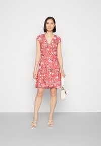 Anna Field Vestido de malha - red/multi-coloured