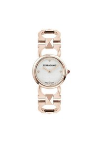 Unselected, rose goldtone