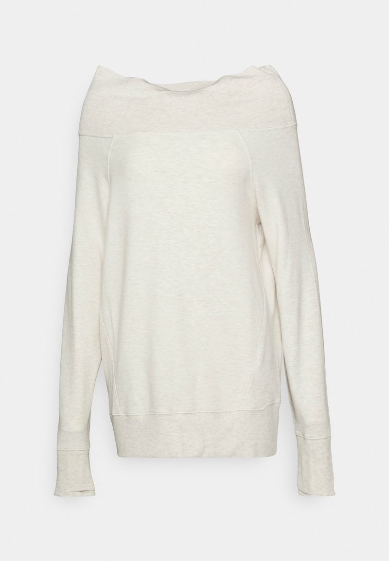 Bluză de molton cu fermoar