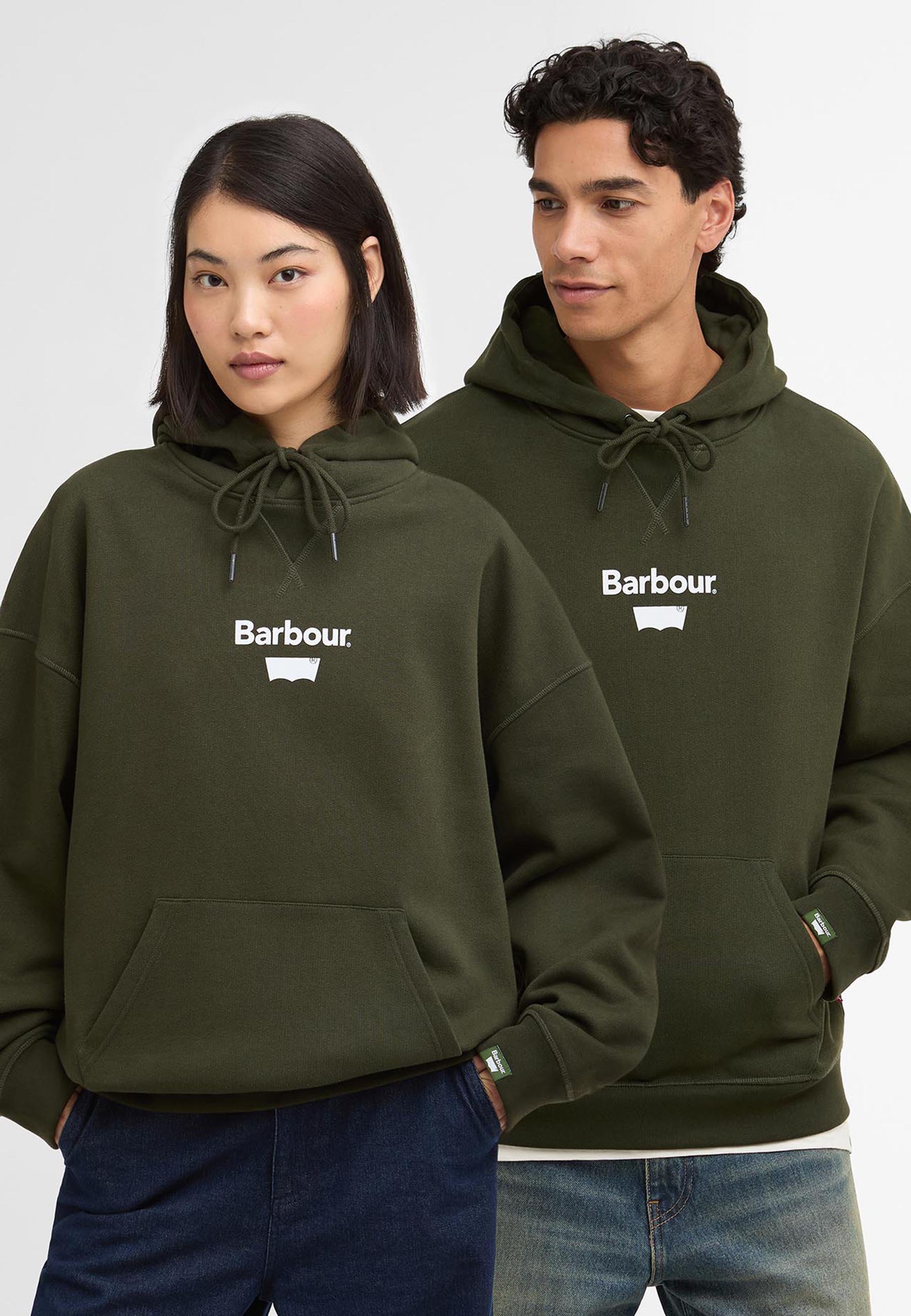Barbour BARBOUR X LEVI'S® GRAPHIC HOODIE - Hoodie - rosin/dark