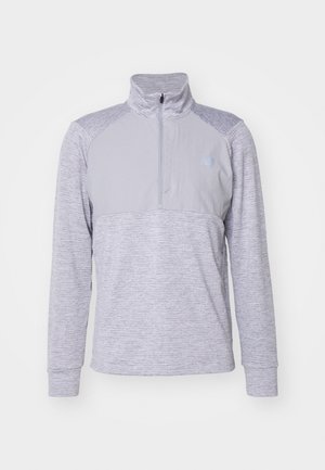 New Balance ATHLETICS GRID 1/2 ZIP - Top s dlhým rukávom - athletic grey