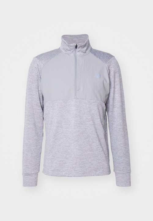 New Balance ATHLETICS GRID 1/2 ZIP - Long-sleeved top - athletic grey — foto 7