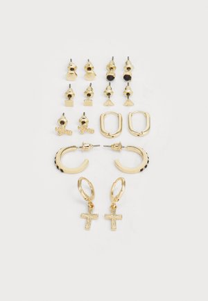 UNISEX 8 PACK - Ohrringe - gold-coloured