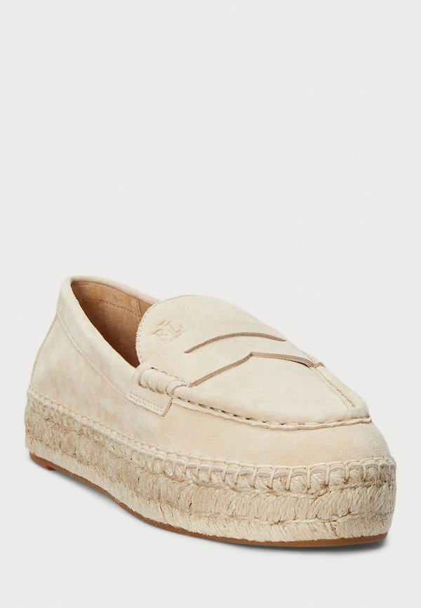 LUIZE SUEDE LOAFER ESPADRILLE - Espadrilles - sand dune4