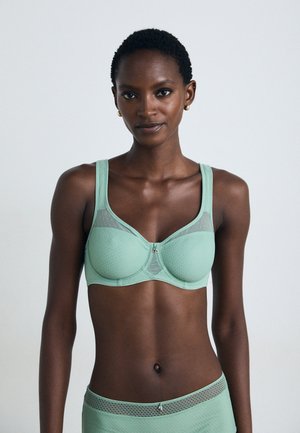 LASCANA NUANCE BY LASCANA MINIMIZER BRA - Bøyle-BH - sage