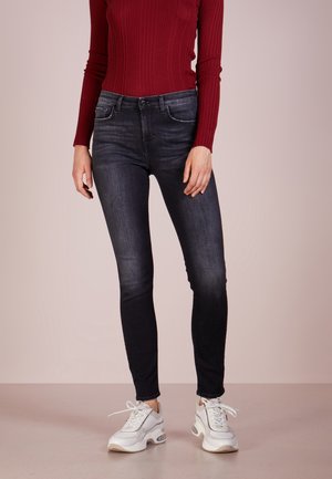 Jeans Skinny - grey denim