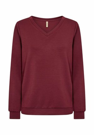 BANU - Sweatshirt - mottled red