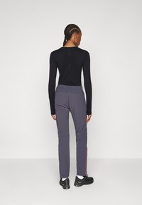 CMP WOMAN PANT HYBRID - Hlače za otvoreno - antracite-corallo