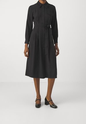 Shirt dress - black